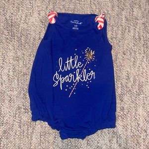 (15for$10) patriotic baby romper